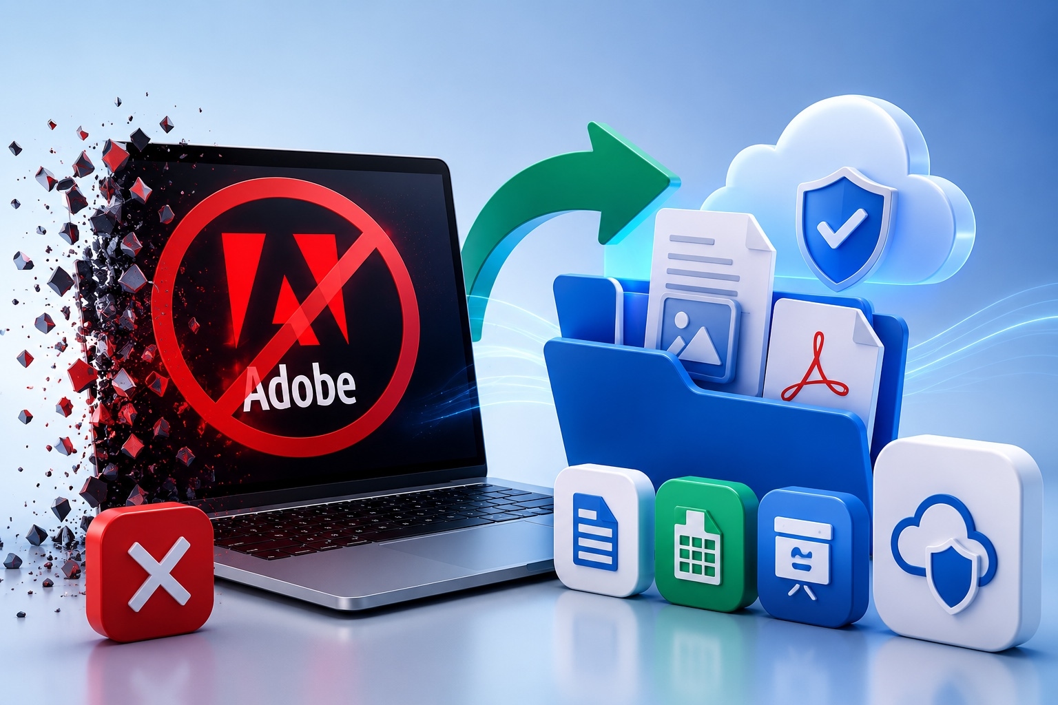 Adobe отключает действующие подписки с 7 июля. Как подготовить бизнес к переходу на отечественное ПО?